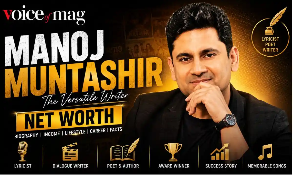 manoj muntashir net worth